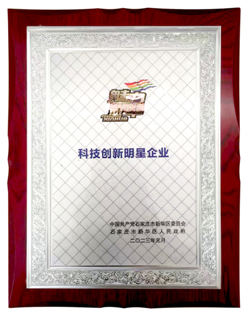 常宏裝飾榮獲新華區(qū)政府頒發(fā)“科技創(chuàng)新明星企業(yè)”榮譽稱號